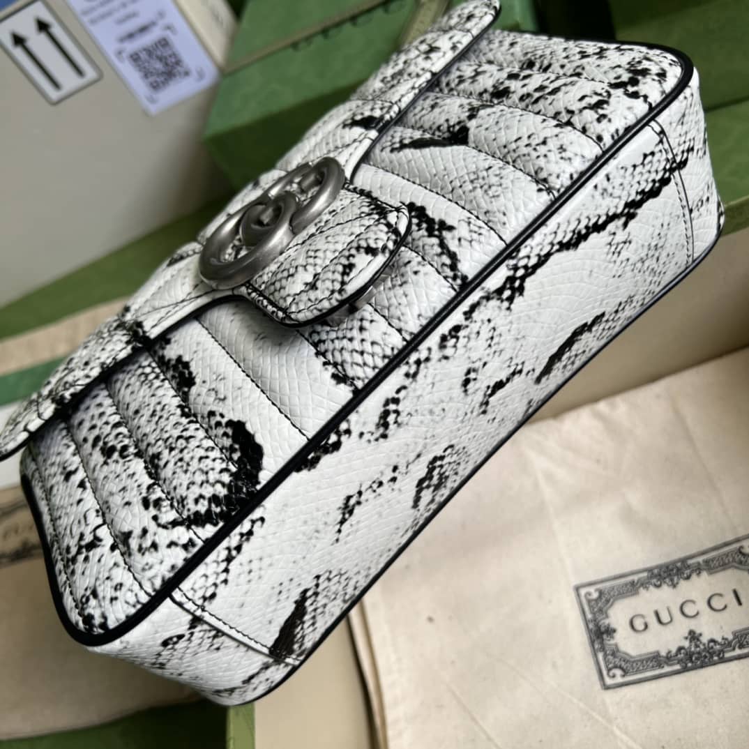 Gucci GG Marmont Small Matelassé Leather 443497