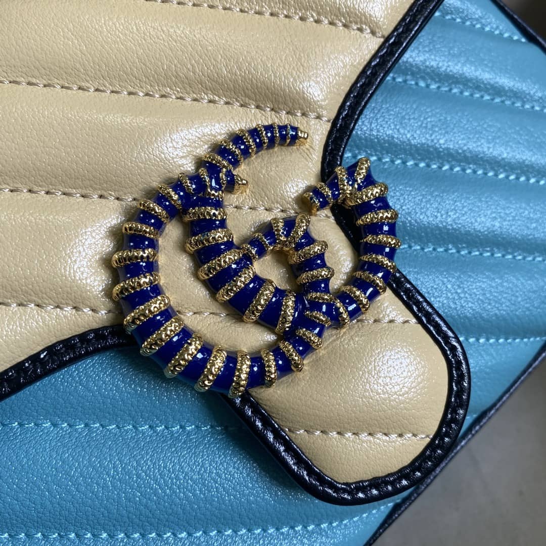 Gucci Marmont GG Mini Top Handle Bag Replica 583571