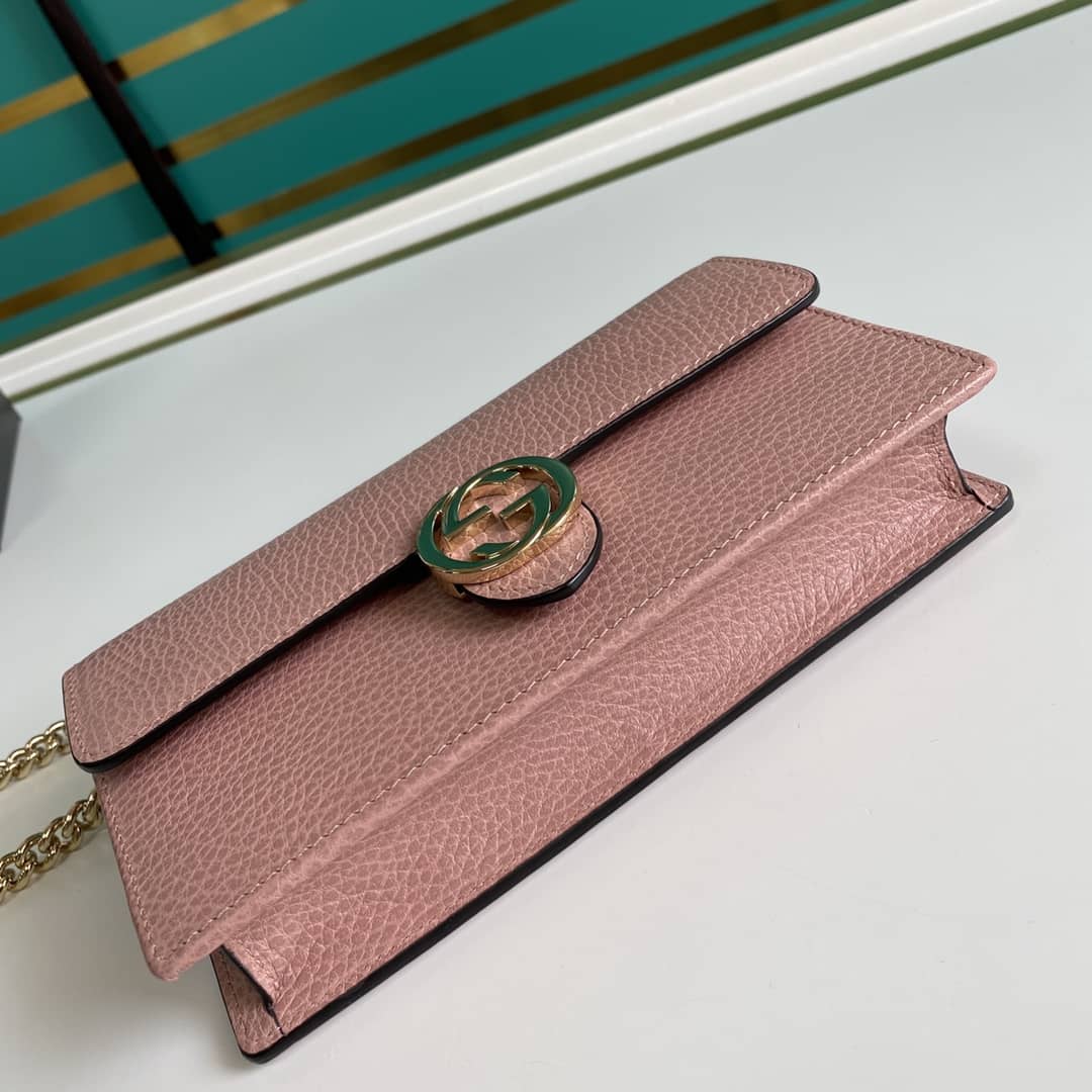 Gucci Interlocking Crossbody Bag Chain Wallet Replica 510314