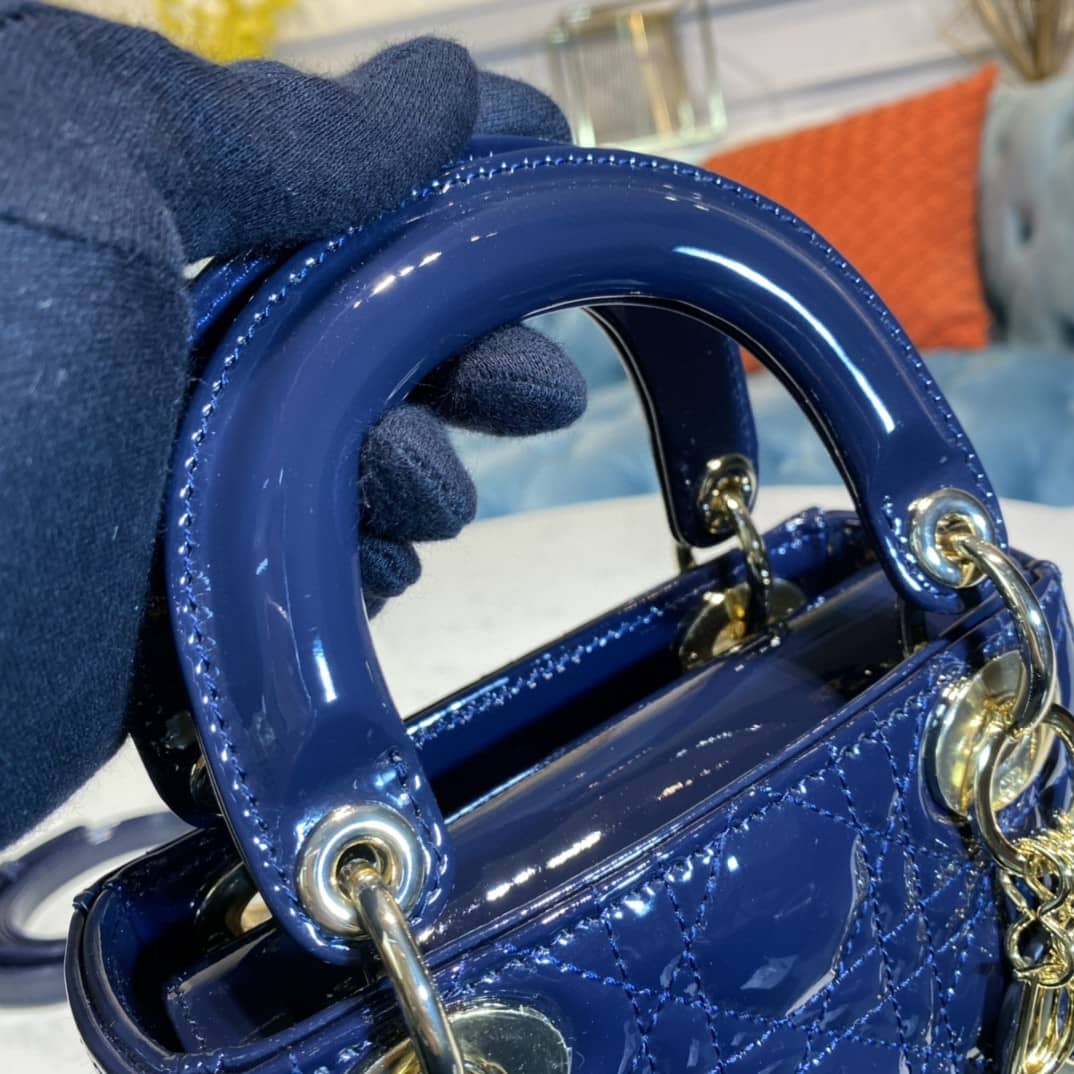 Christian Dior Lady Dior 17CM Replica Bag