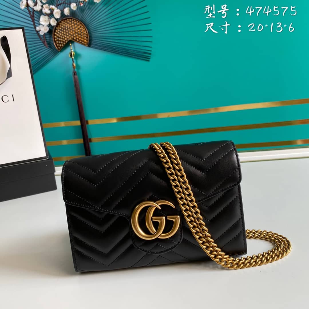 Gucci Marmont GG Matelassé Mini Bag Replica 474575