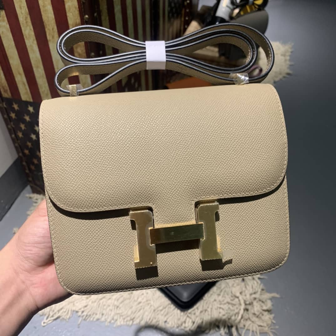 Hermes Replica Constance Bag 18CM Epsom Leather