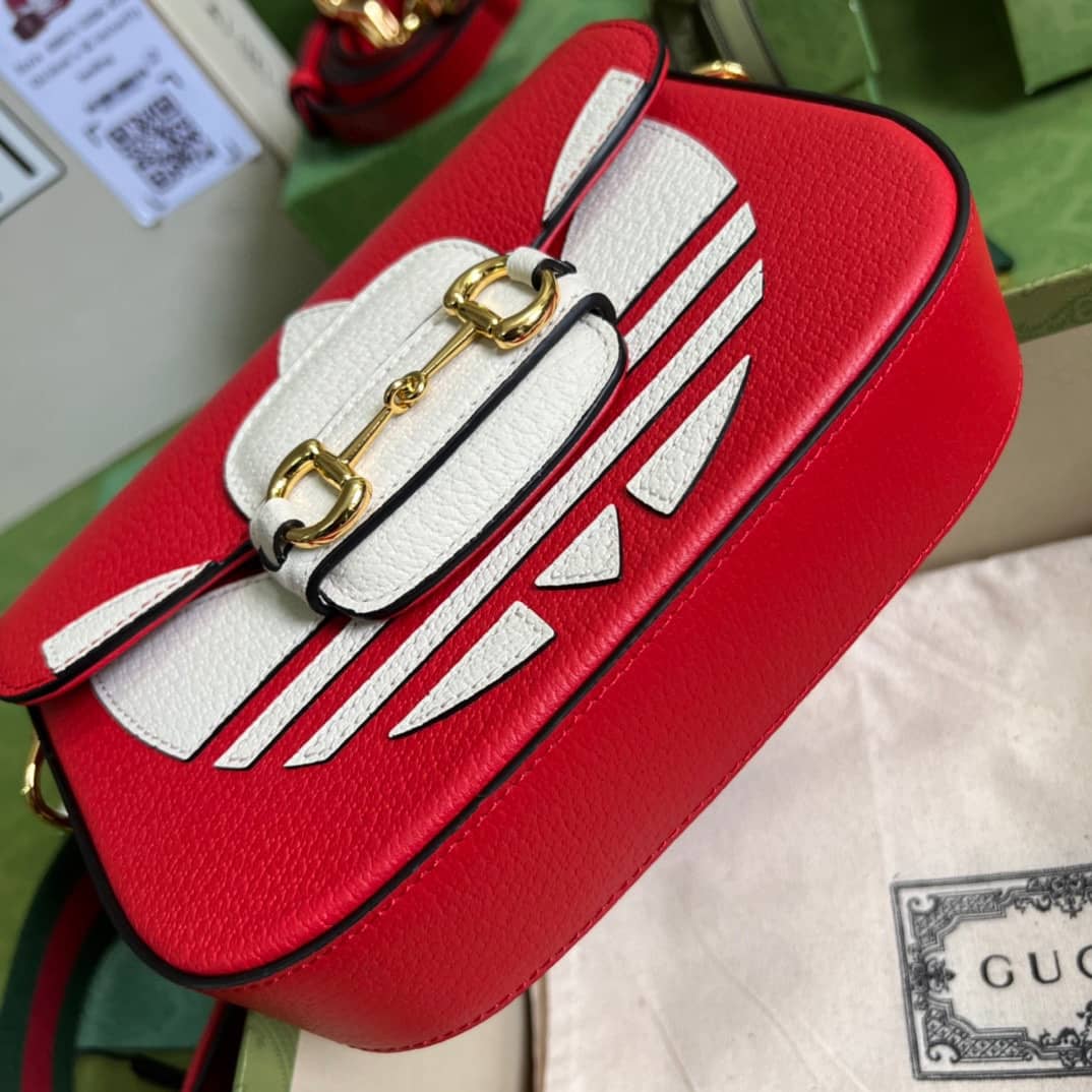 Adidas x Gucci Horsebit 1955 Mini Crossbody Bag 658574 Replica