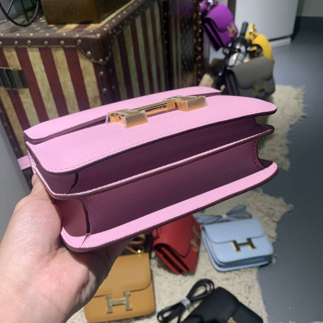Hermes Replica Constance Bag 18CM Epsom Leather