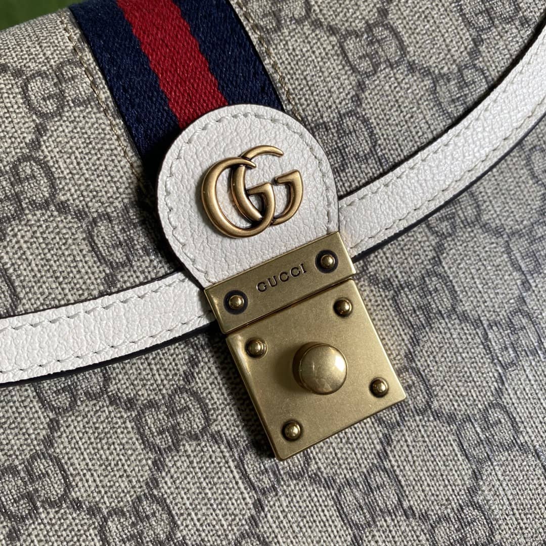 Gucci Ophidia Web Small Top Handle Bag Replica 651055
