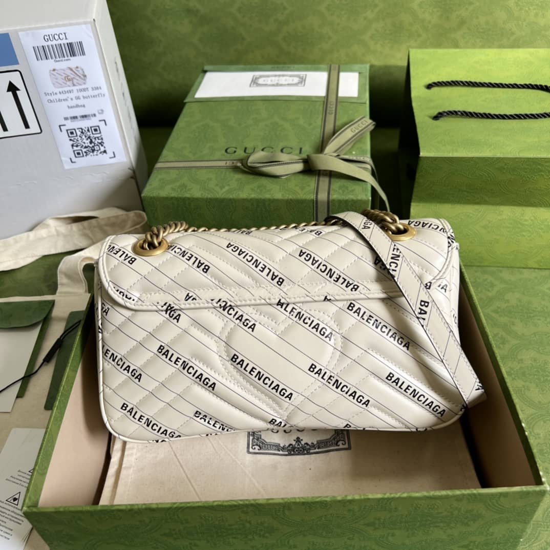 Gucci Marmont GG Small matelassé Shoulder Bag Replica 443497