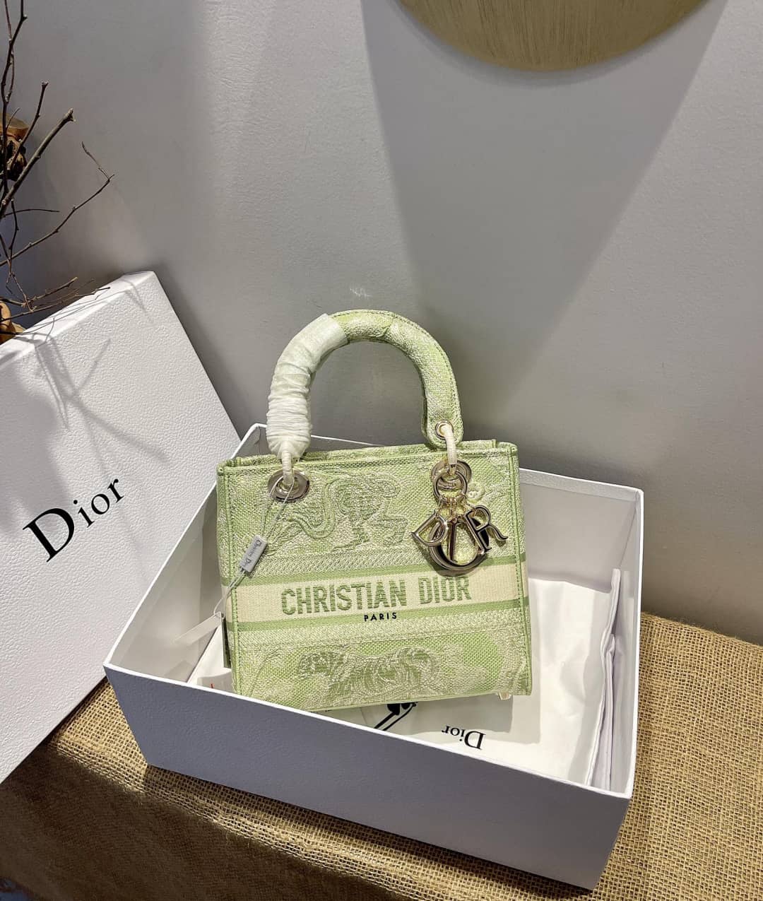 Christian Dior Lady 24cm Replica Handbag