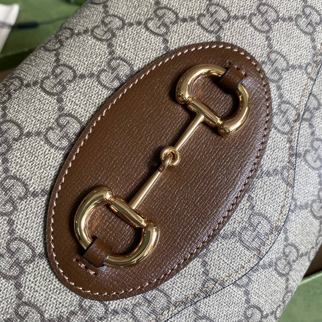 Gucci Horsebit Bag Dupe 1955 Small Bag Replica 677286