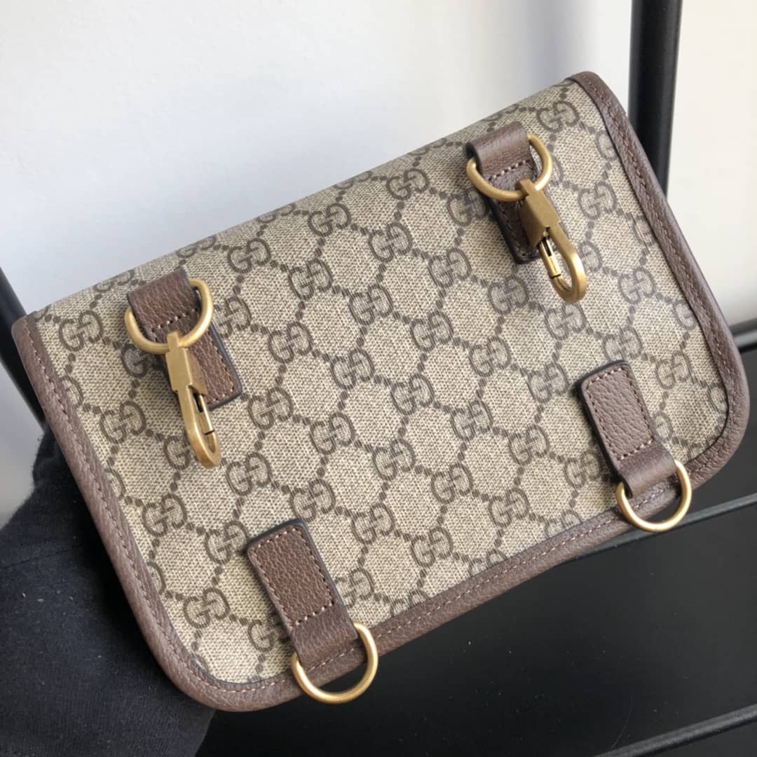 Gucci Guccitotem Web GG Supreme Messenger Bag Replica 489617