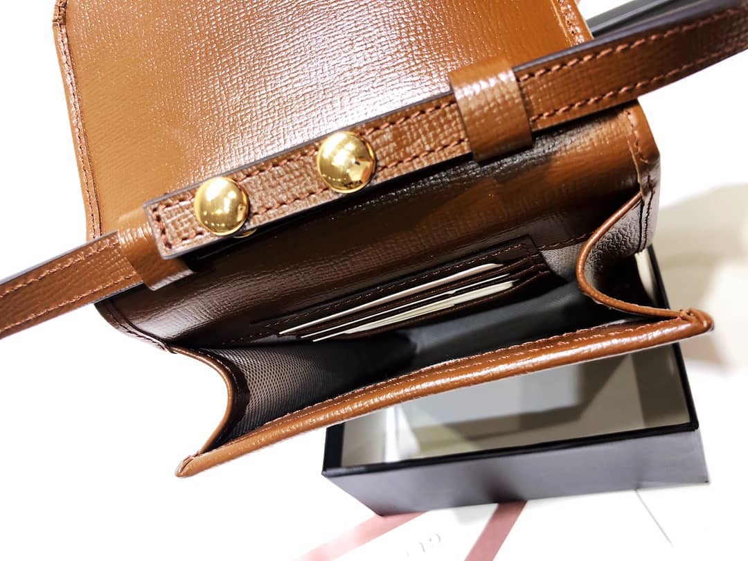 Gucci Ophidia GG Mini Bag Replica Brown 625757