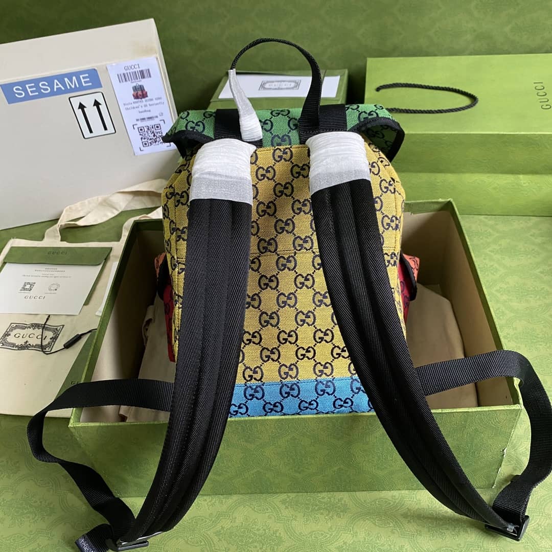 Gucci Off The Grind Multicolor Backpack Replica 658783