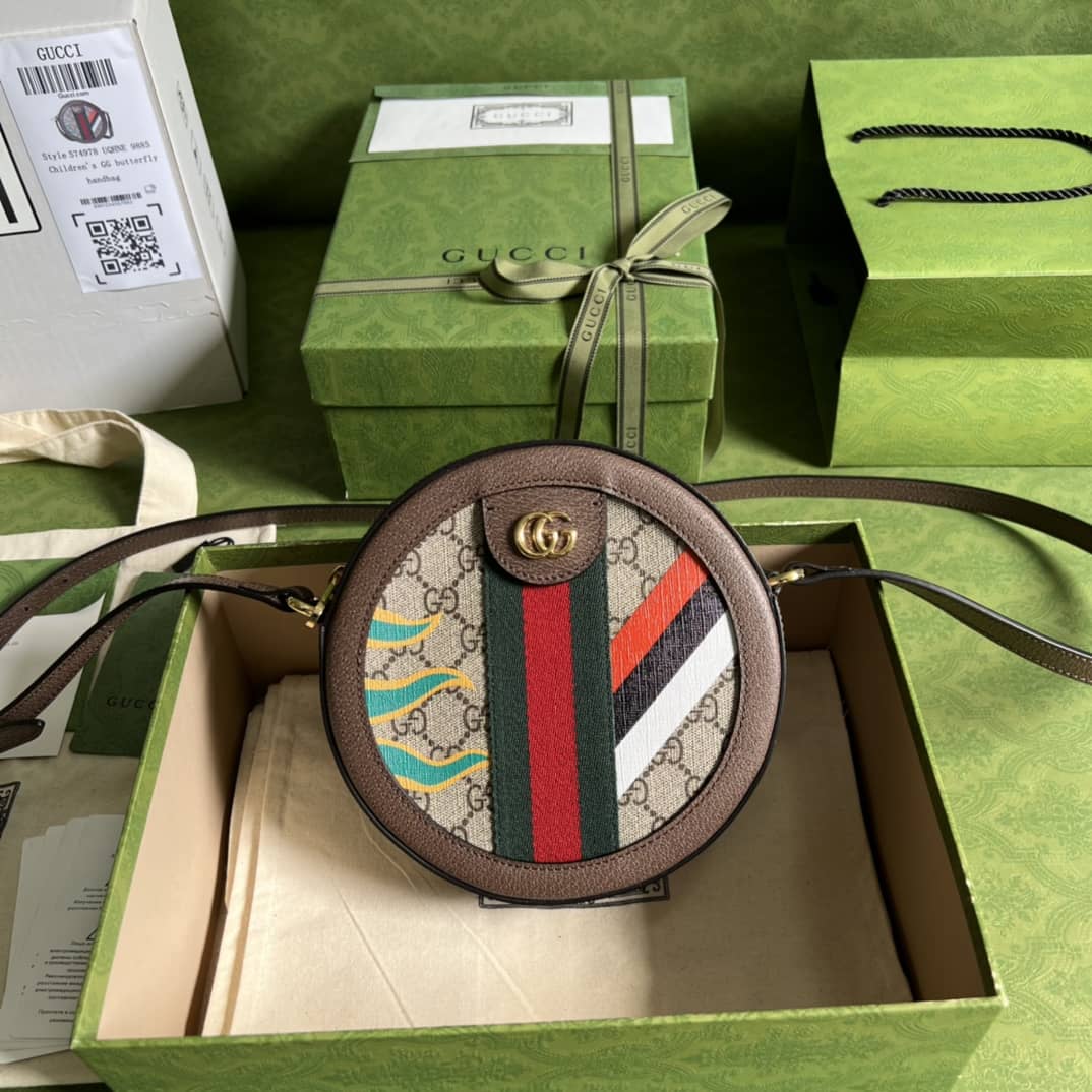 Gucci GG Round Crossbody Bag Replica 574978