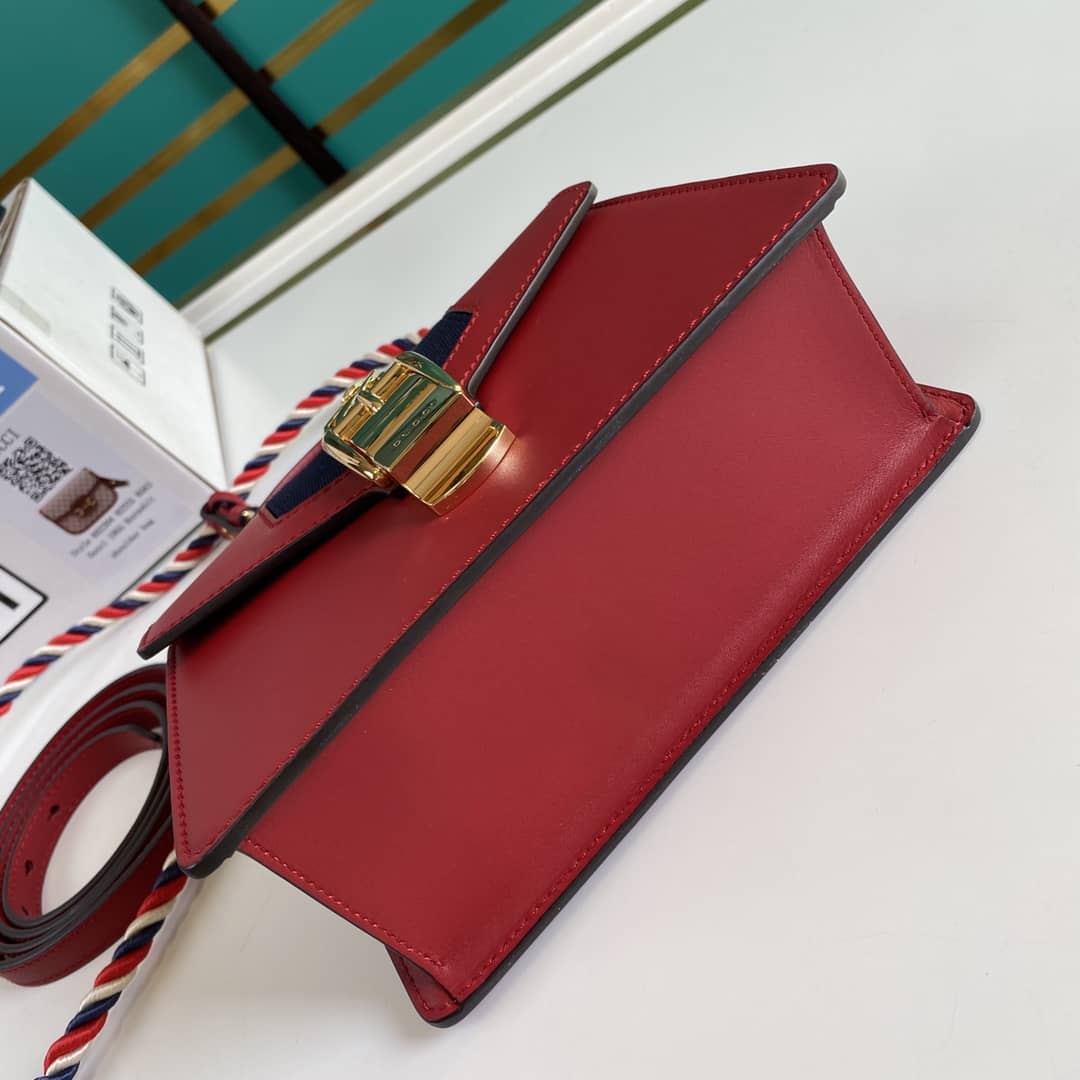 Gucci Womens Sylvie Leather Mini Bag Replica 470270