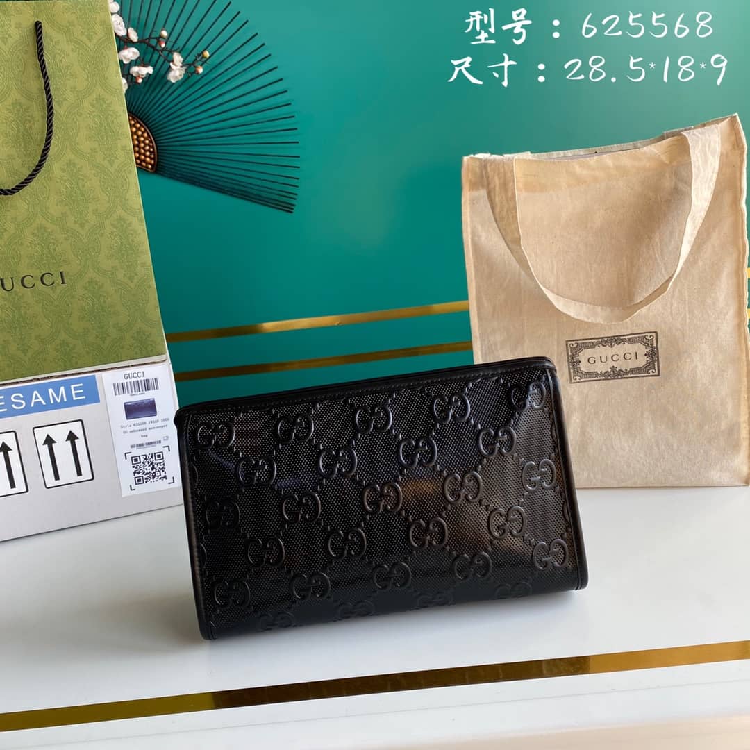 Gucci GG Embossed Cosmetic Case Replica 625568