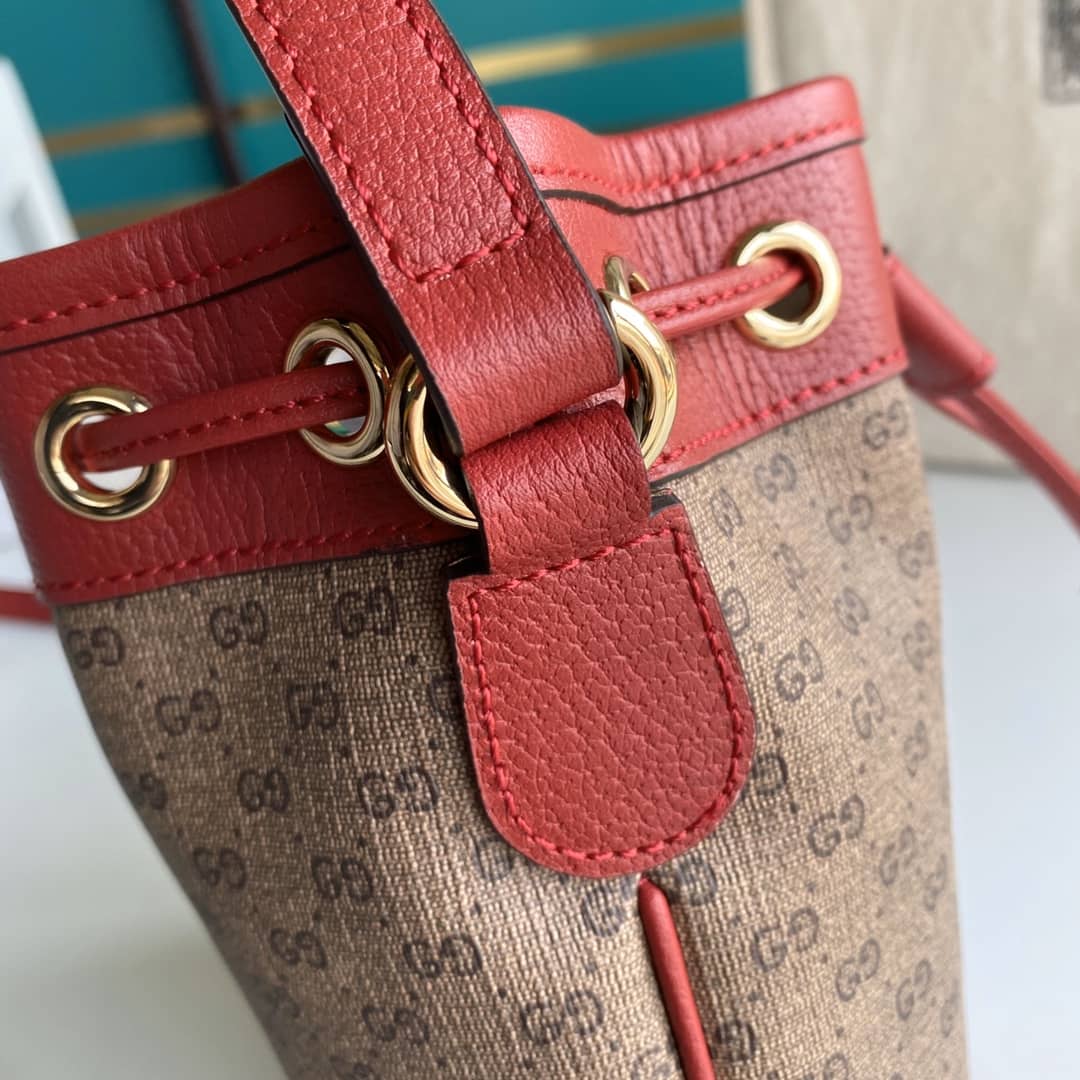 Gucci Doraemon X Gucci Mini Bucket Bag Replica 647801