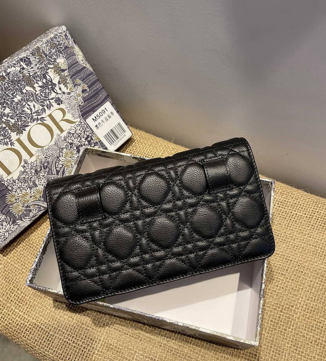 Christian Dior Caro Chain Belt Replica Pouch