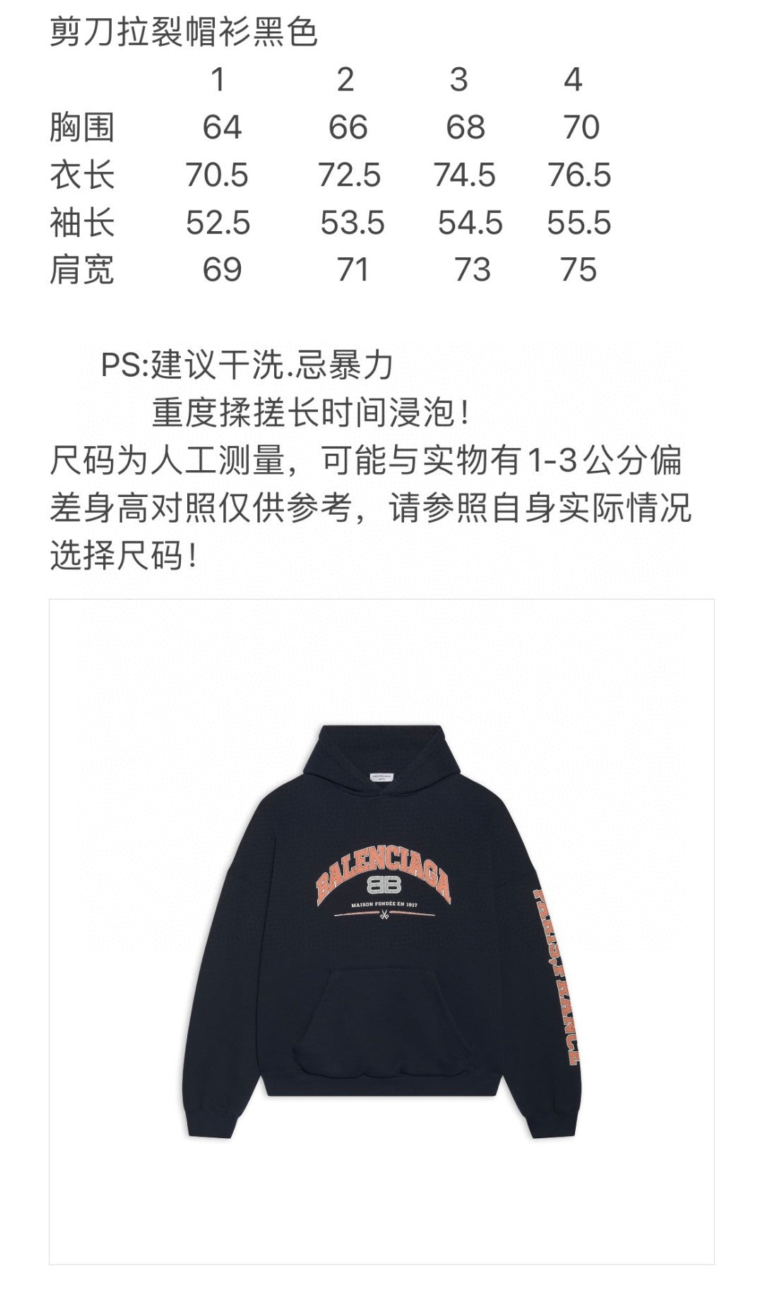 Balenciaga Hoodie