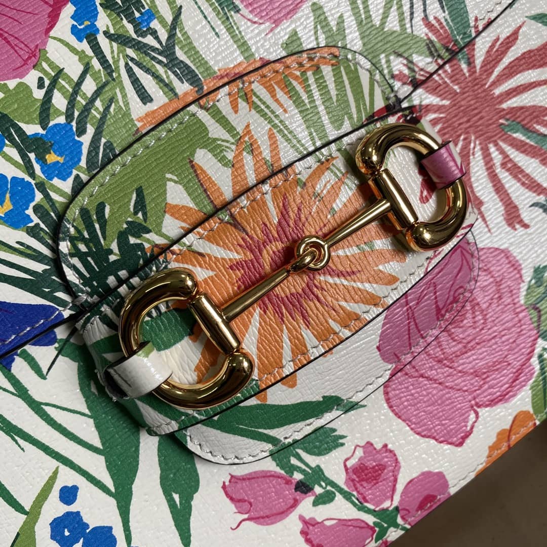 Gucci 1955 Horsebit Supreme Shoulder Bag Replica 602204