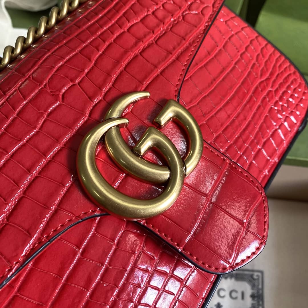 Gucci Marmont GG Small matelassé Shoulder Bag Replica 443497