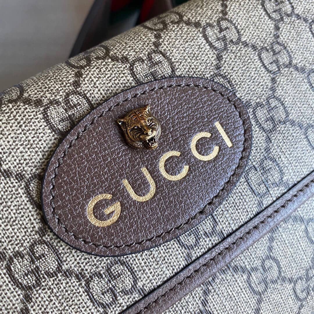 Gucci Guccitotem Web GG Supreme Messenger Bag Replica 489617