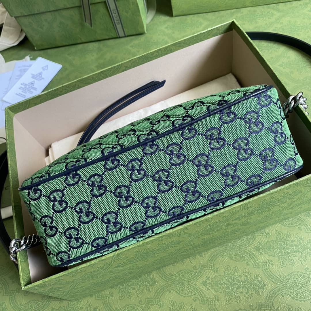 Gucci Marmont Dupe GG Small Matelassé Shoulder Bag Replica 447632