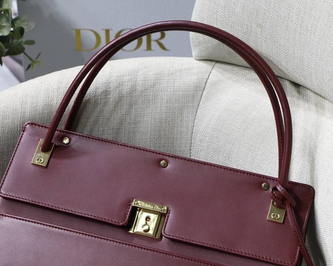 Dior Latte Smooth Calfskin Parisienne Bag
