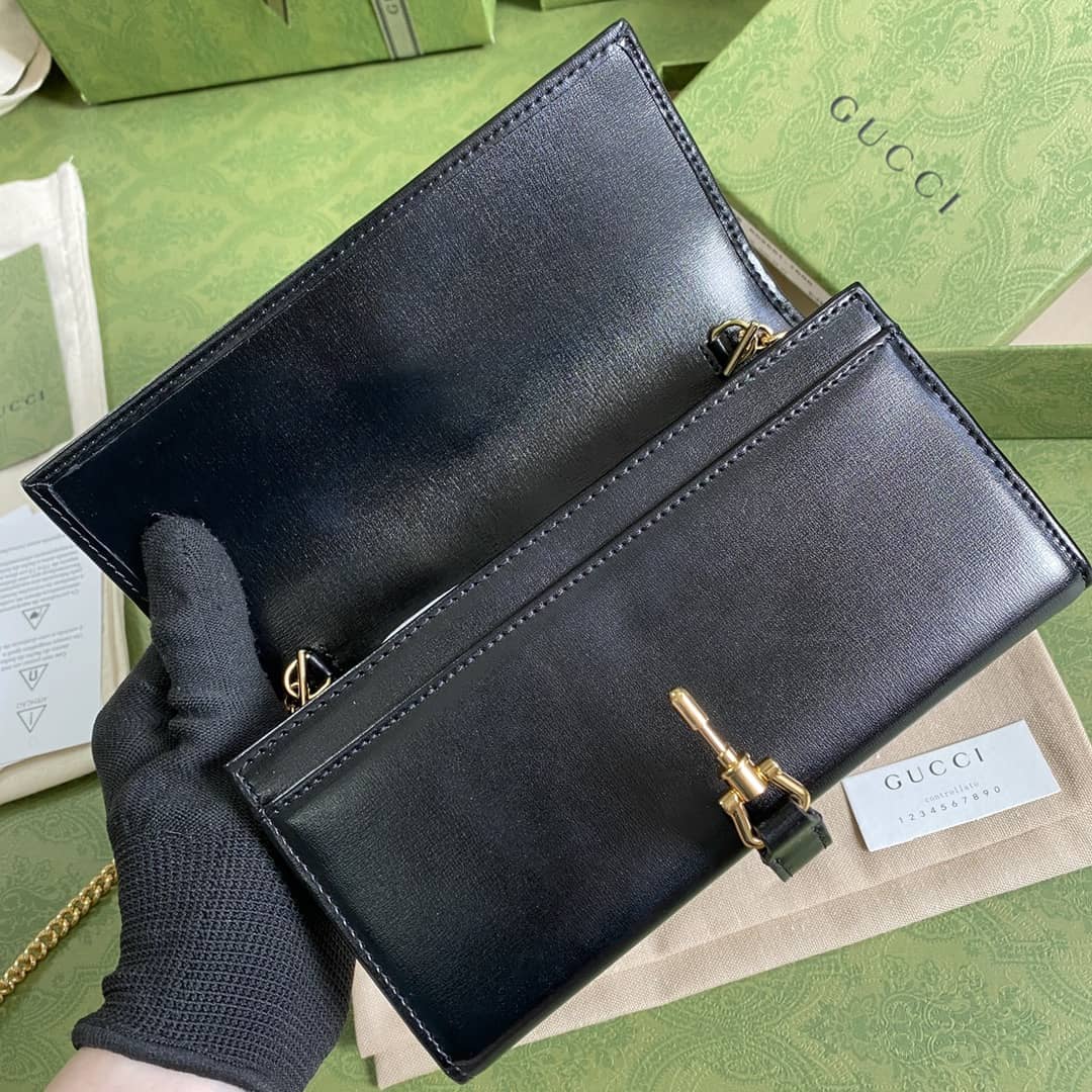 Gucci Jackie 1961 Shoulder Bag Chain Wallet Replica 652681