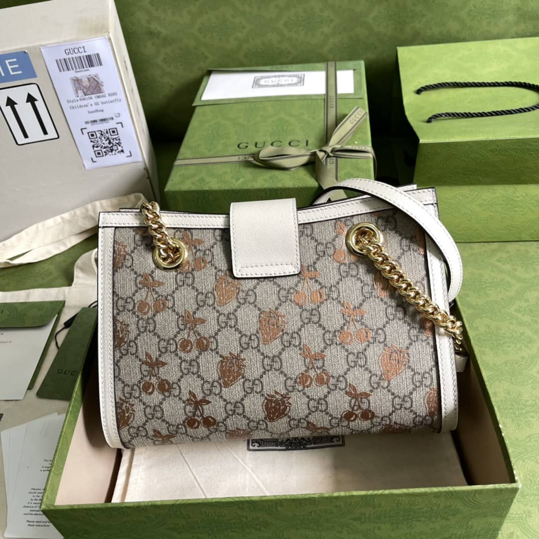 Gucci Padlock Small Berry Tote Replica 498156