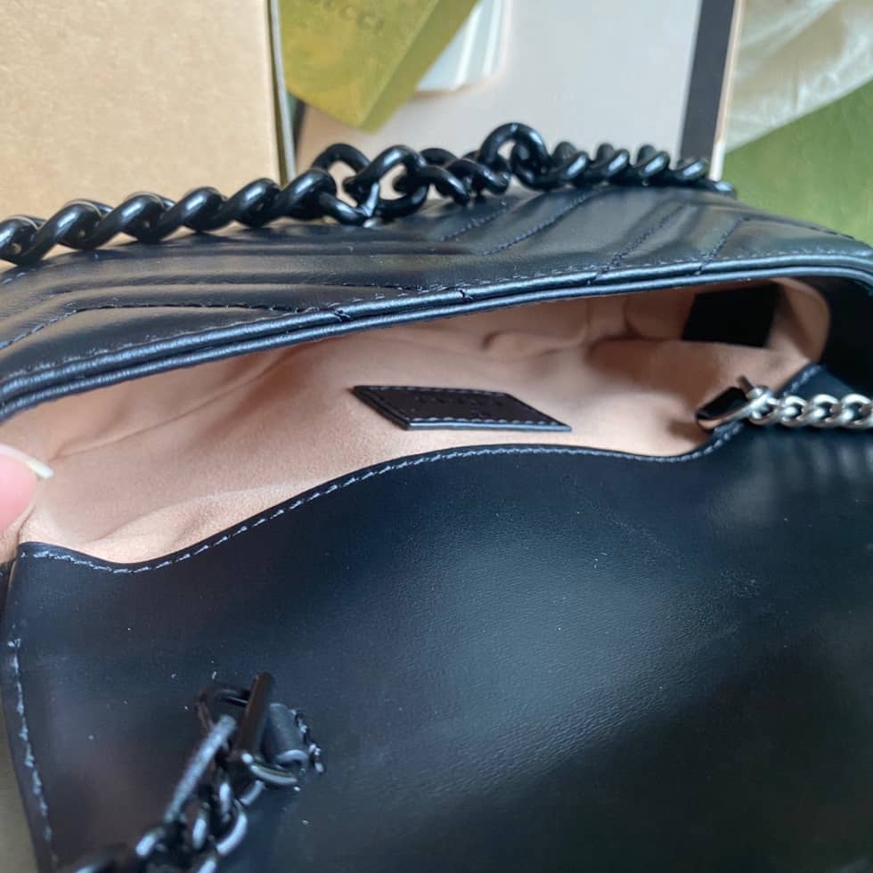 Gucci GG Marmont Quilting Super Mini 476433 Replica Crossbody Bag