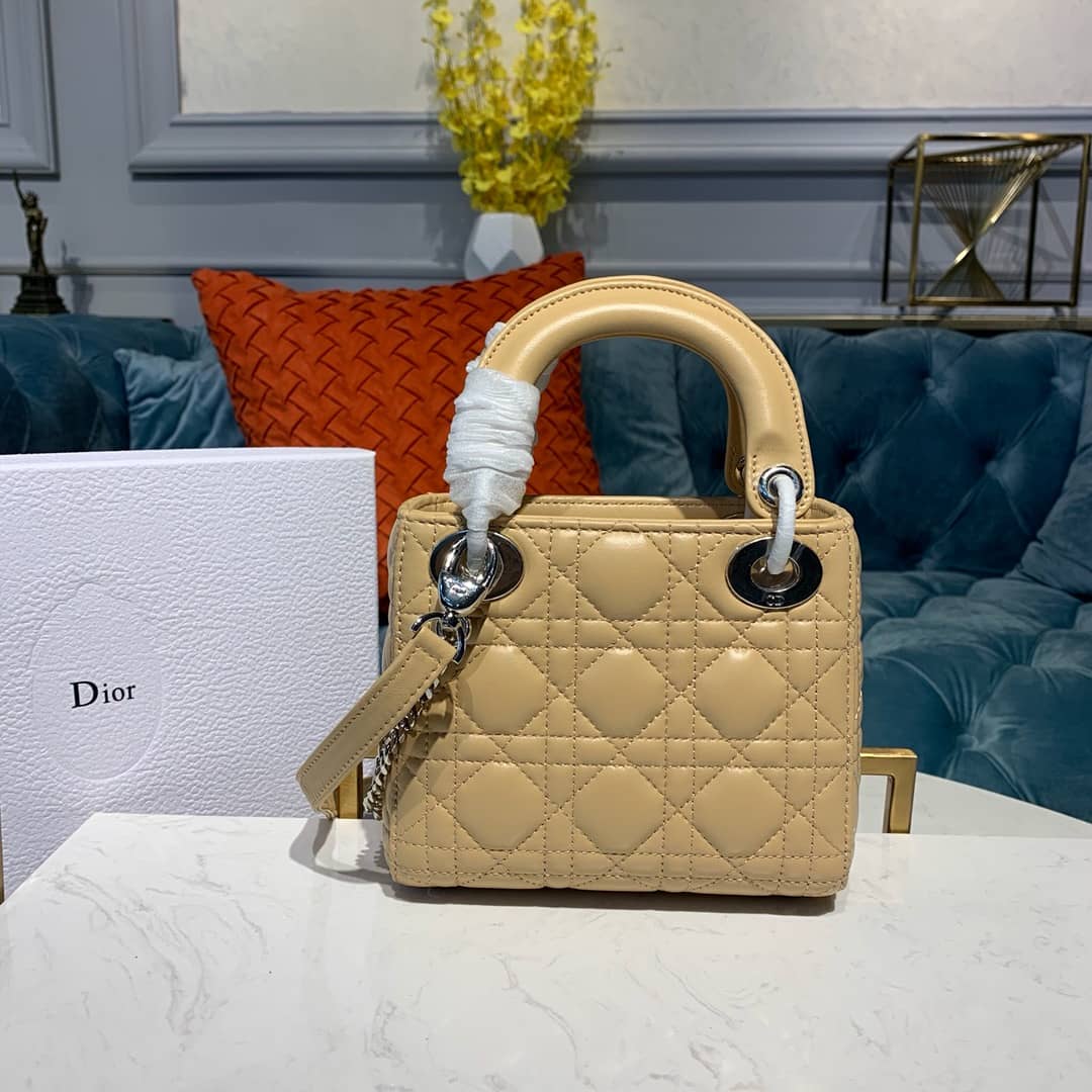 Christian Dior Lady Dior 17CM Replica Bag