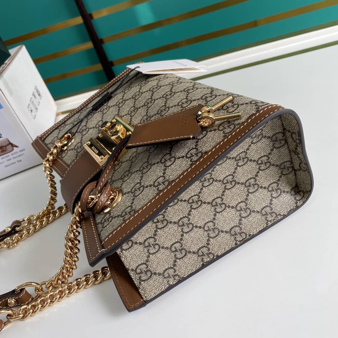 Gucci Padlock Small Berry Tote Replica 498156