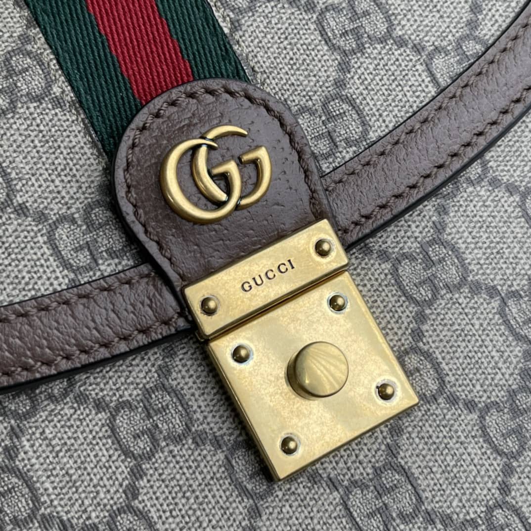 Gucci Ophidia Web Small Top Handle Bag Replica 651055