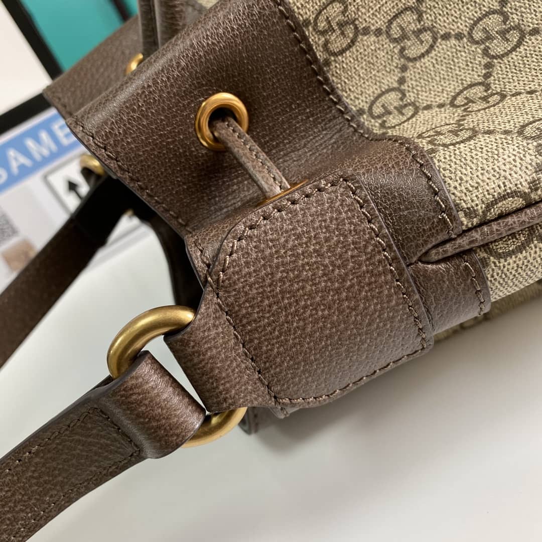 Gucci Ophidia GG Supreme Leather Bucket Bag Replica 540457