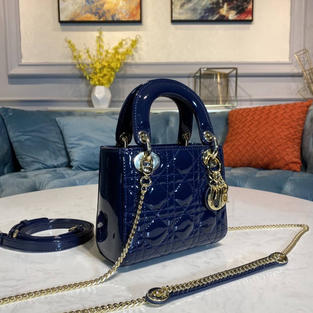Christian Dior Lady Dior 17CM Replica Bag