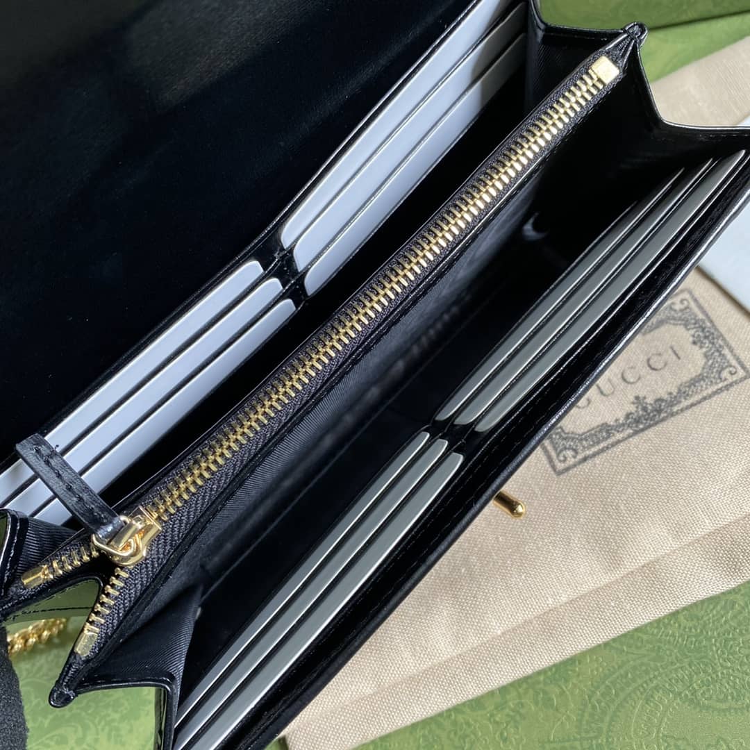 Gucci Jackie 1961 Shoulder Bag Chain Wallet Replica 652681