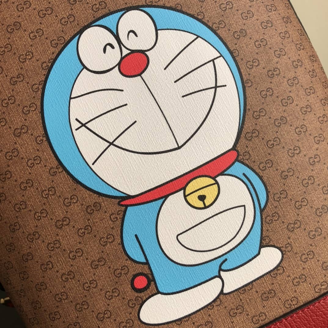 Gucci Mini Doraemon Small GG Supreme Canvas Replica Backpack 647816