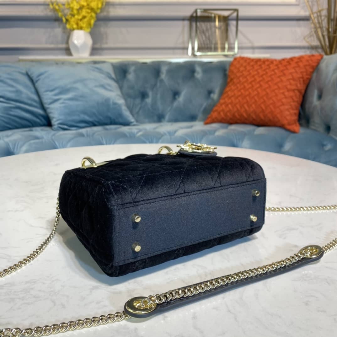 Christian Dior Lady 17CM Replica Bag