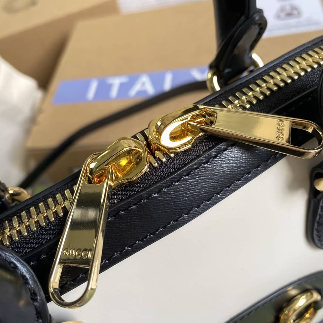 Gucci 1955 Horsebit GG Mini Top Handle Bag Replica 640716