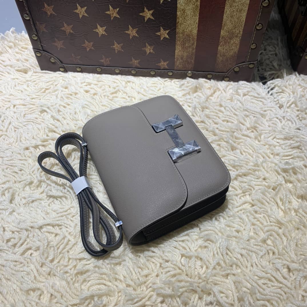 Hermes Replica Constance Bag 18CM Epsom Leather