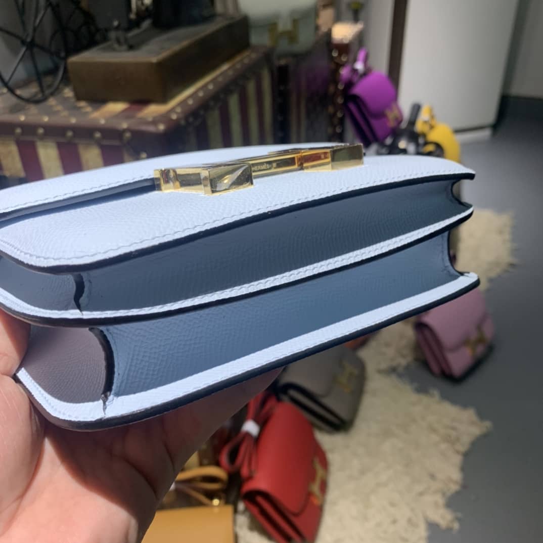 Hermes Replica Constance Bag 18CM Epsom Leather