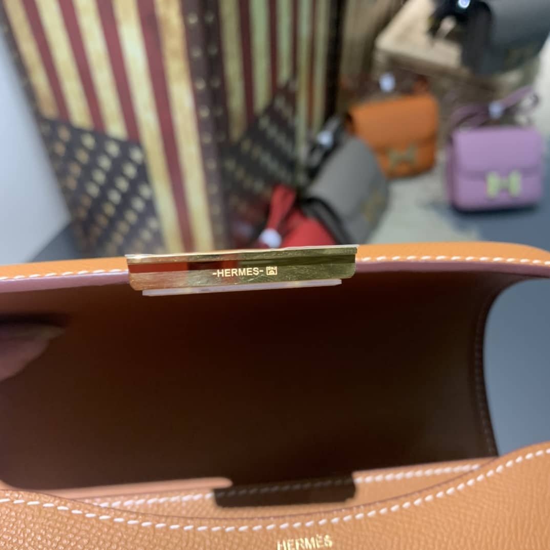 Hermes Replica Constance Bag 18CM Epsom Leather