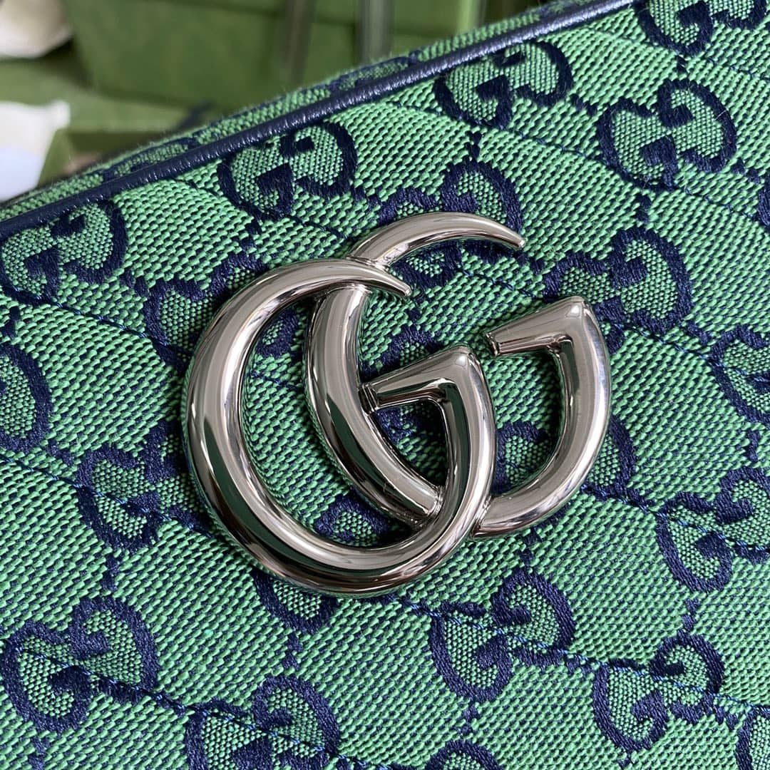 Gucci Marmont Dupe GG Small Matelassé Shoulder Bag Replica 447632