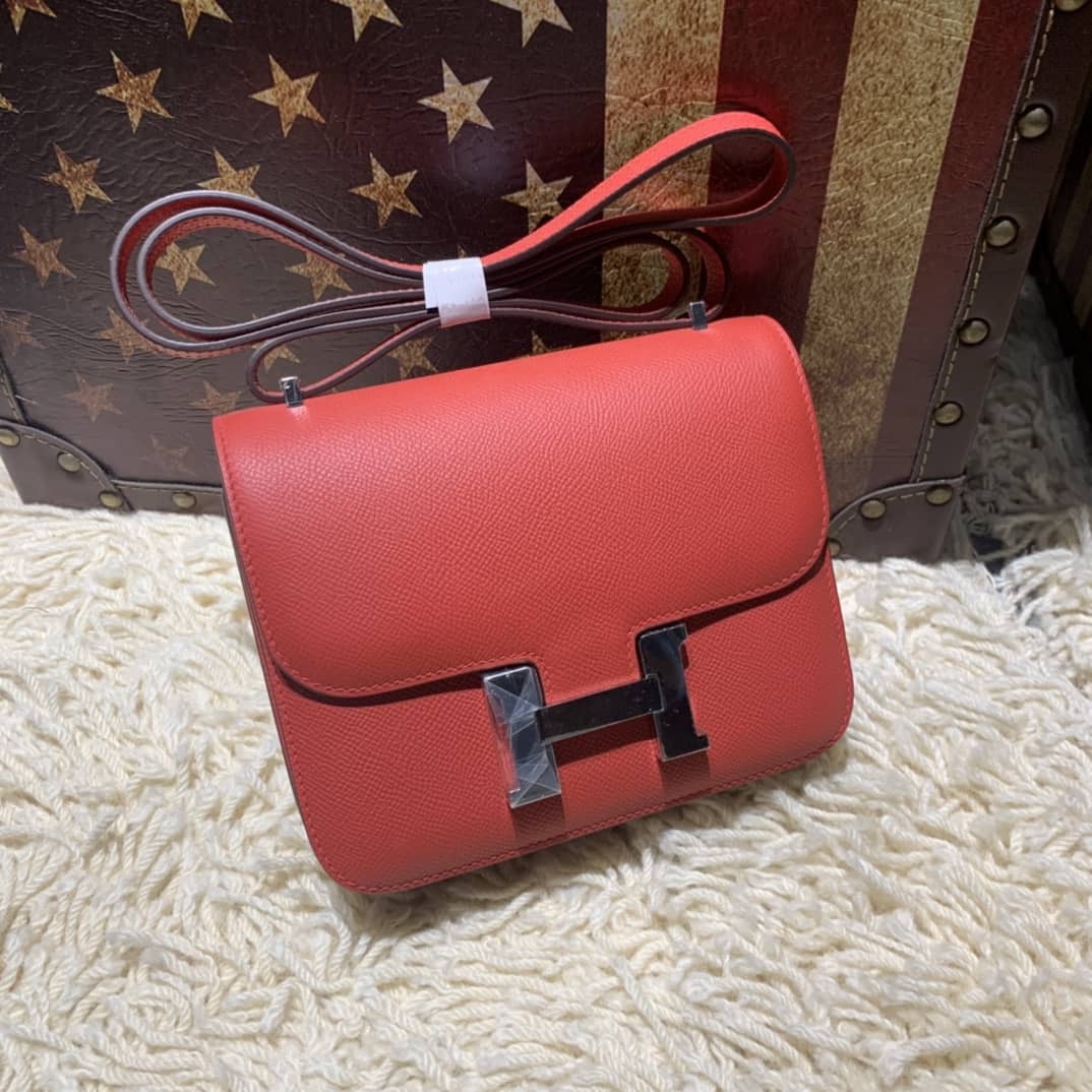 Hermes Replica Constance Bag 18CM Epsom Leather