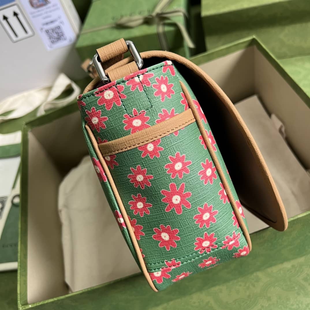 Gucci Children Cat Print 664143 Replica Messenger Bag