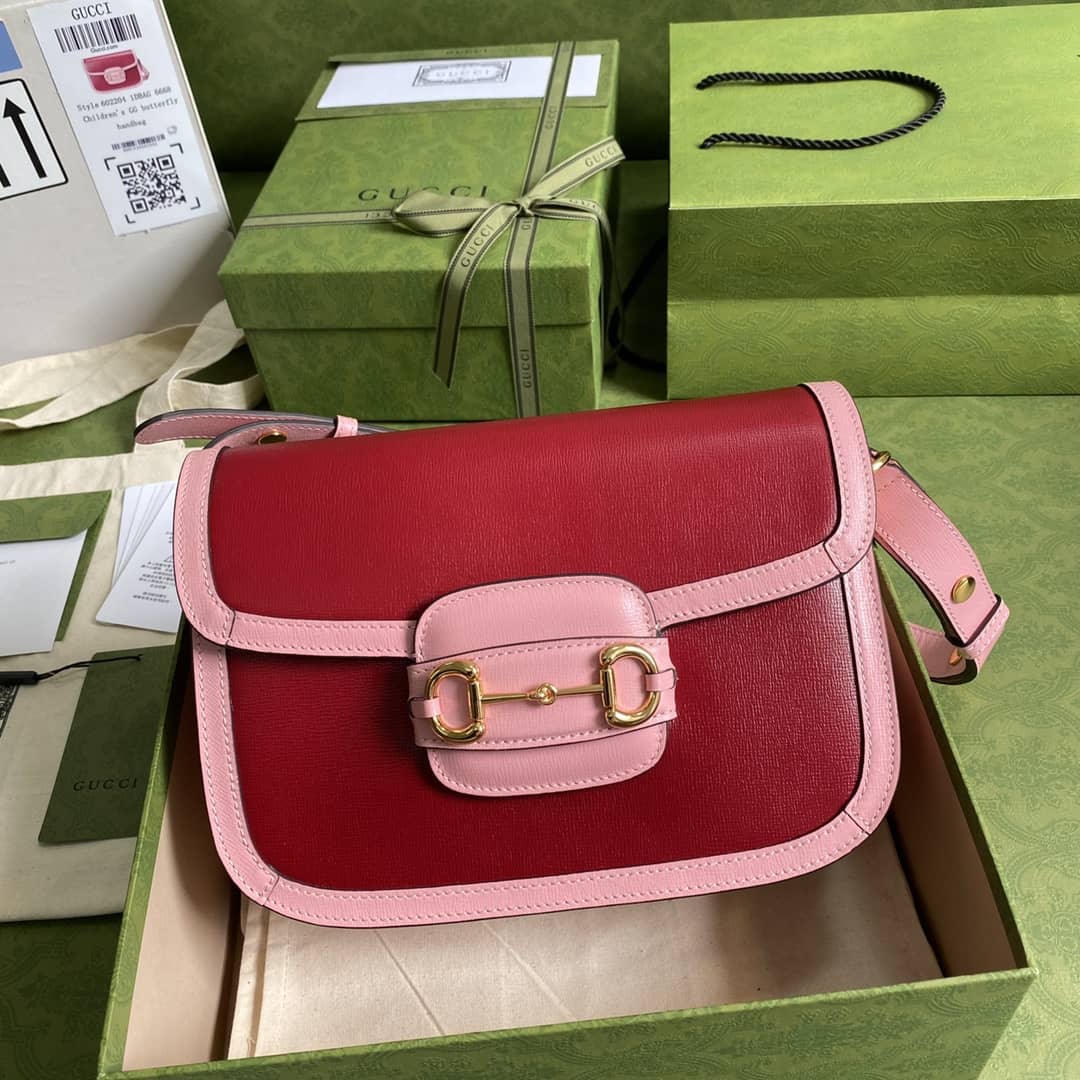 Gucci 1955 Horsebit Supreme Shoulder Bag Replica 602204