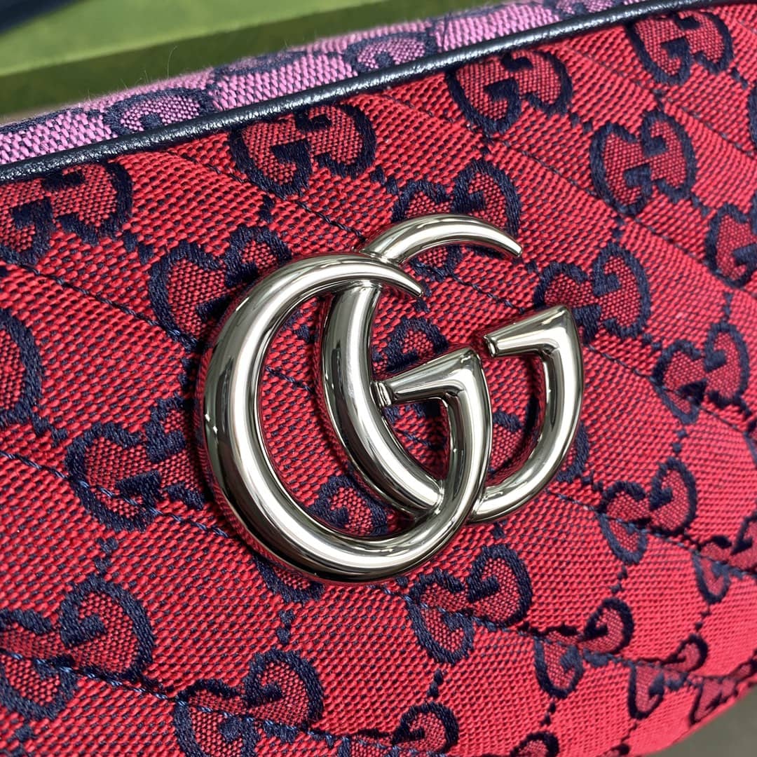Gucci Marmont Dupe GG Small Matelassé Shoulder Bag Replica 447632