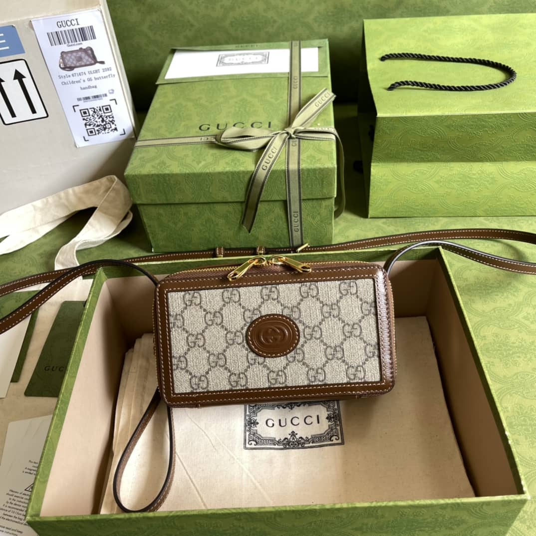 Gucci Interlocking G Mini Bag Replica 671674