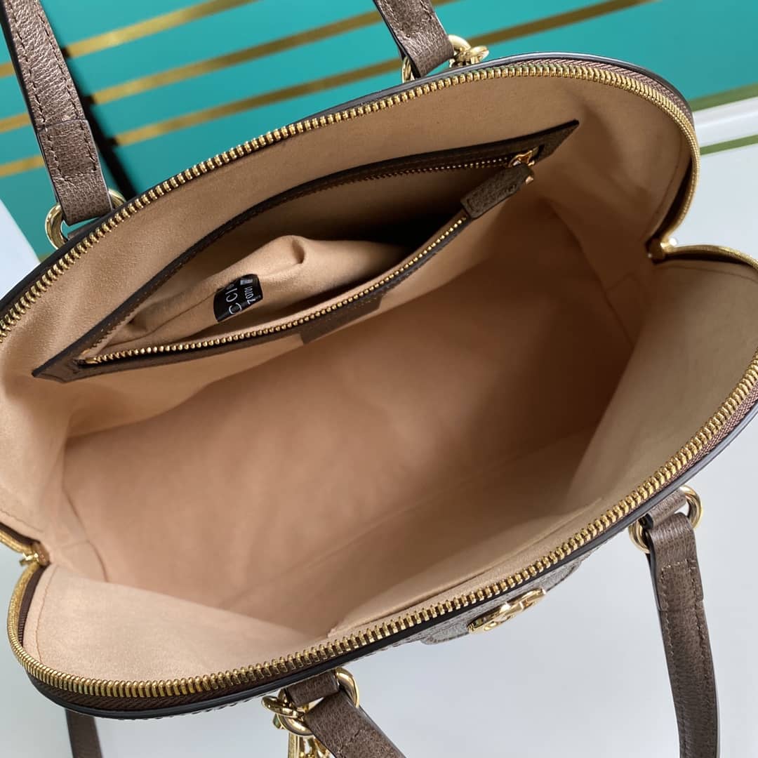 Gucci Ophidia GG Supreme Medium Top Handle Bag Replica 524533