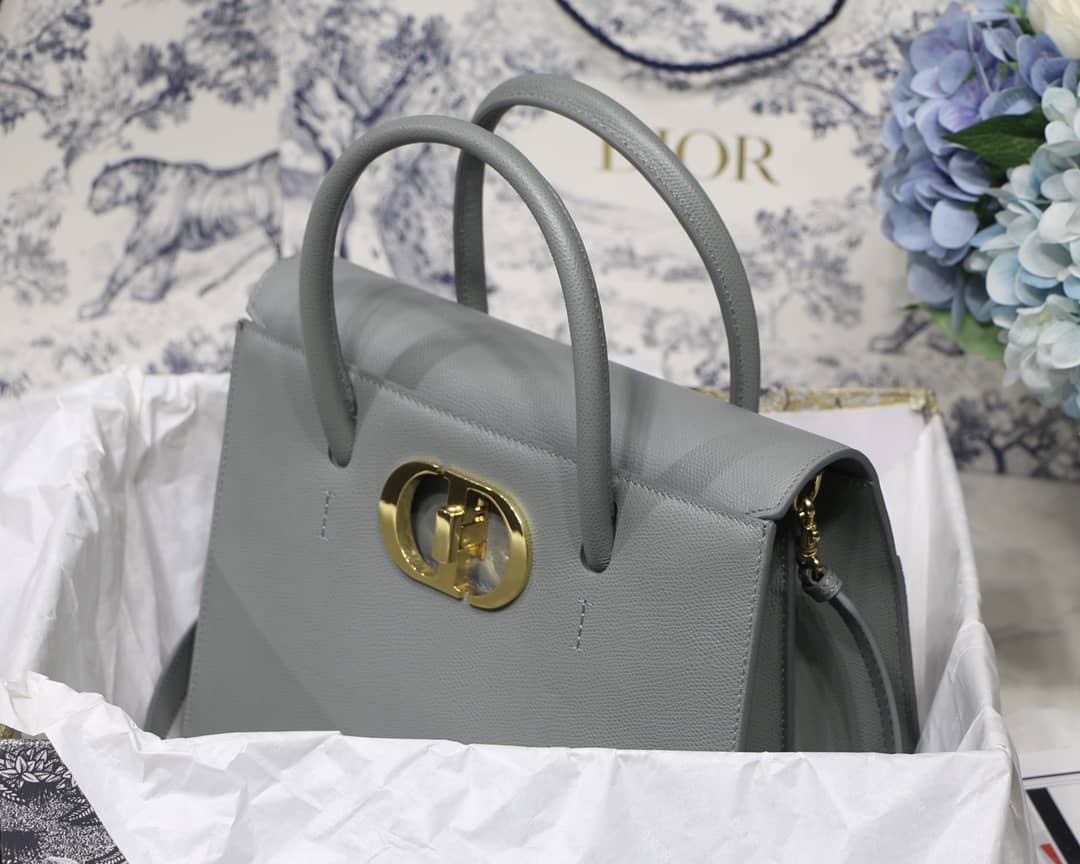 Christian Dior Box Calfskin Large St. Honore Tote
