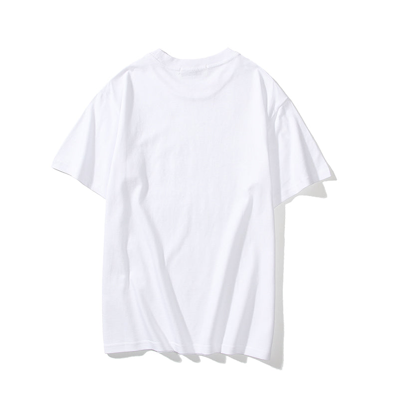 Bape Embroidered Ape Head Classic Cotton T Shirt 5083